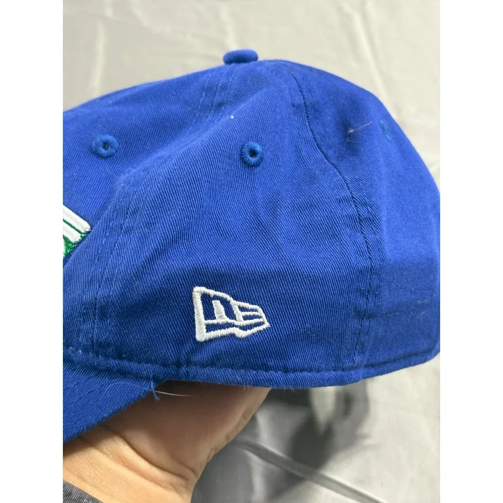 New Era Dallas Mavericks 9TWENTY Adjustable Hat Men Royal Blue NBA Strapback Cap